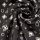 Lining fabric design Party (abstract, geometry) - black / beige