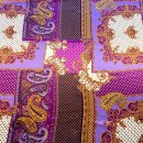 Lining fabric design Satin Seta (Oriental, Ornaments) - 100% silk