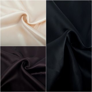 Lining fabric Dessin Uni Satin (Plain, Uni) - 100% Silk