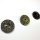Push Button Ornament 1217 - Size 44&quot; (28 mm) - Metal