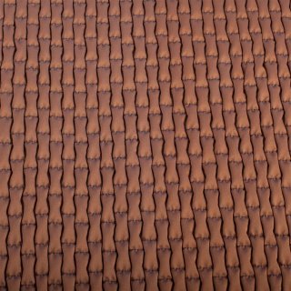 Jacket &amp; Coat Fabric / Outer Fabric Quilted Stretch (Quilted Pattern, Plain, Unicoloured) - copper