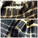 Lining Fabric design Frank (Checkered, Abstract) - 320 brown