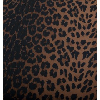 Futterstoff Dessin Ozelot (Tiere, Leopard) - 501 mittelbraun