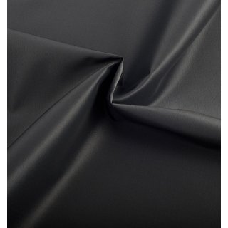 Jacken- &amp; Mantelstoff / Oberstoff Vista (Uni, Einfarbig) - 352 schwarz / silber / grau