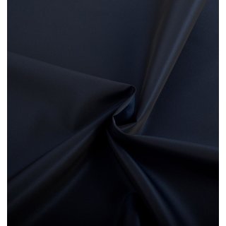 Jacken- &amp; Mantelstoff / Oberstoff Vista (Uni, Einfarbig) - 050 schwarz / blau
