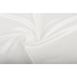 Lining fabric design 500 (plain, unicoloured) - 001 white