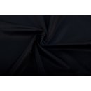 Lining fabric design 500 (plain, unicoloured) - 050 black / blue