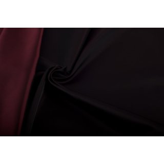 Lining fabric design 500 (plain, unicoloured) - 349 black / red