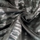 Lining fabric design Arktis (abstract, circles, lines) - 13 black / grey