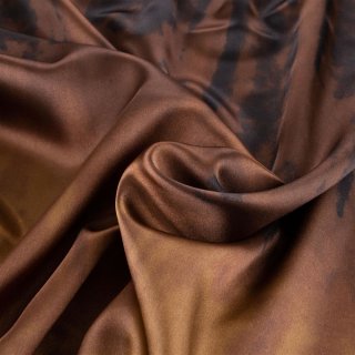 Lining fabric design Faro (plain, unicoloured) - 320 batic brown