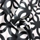 Lining fabric design Sinus (geometry) - 31 black / white