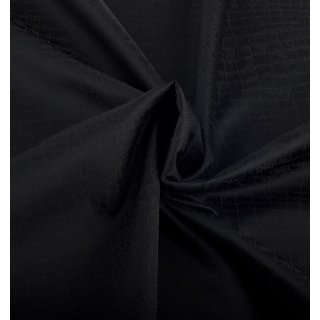 Lining fabric design Croko (crocodile, animals) - black