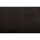 Lining fabric design Croko (crocodile, animals) - 356 black / brown