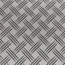 Futterstoff Dessin Bambus (Geometrie, Streifen, Linien) - 332 grau / schwarz
