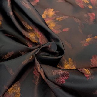 Lining Fabric Dessin Oslo (Abstract, Brushstrokes) - 349 brown / red / yellow