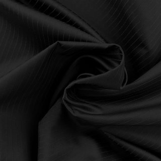 Lining fabric design Tokio (stripes, lines) - 352 black / grey