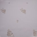 Lining fabric design Anita (rose, flowers) - 316 light beige