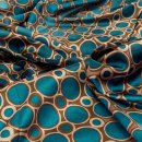 Lining fabric design Atlantis (circles, dots)