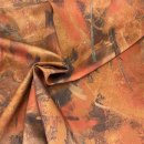 Lining fabric design Hawai (abstract, batik) - 56 copper