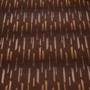Lining fabric design Kiel (strokes, lines) - 320 brown / beige