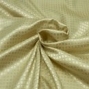 Lining Fabric design Scala (Squares, Geometry) - 315 light beige