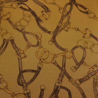 Lining fabric design Toska (chains, trimmings, tassels) - 323 beige