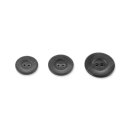 Button 2450 - Size 48&quot; (30 mm) - black