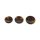 Button 2450 - Size 48&quot; (30 mm) - dark brown