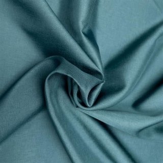 Lining fabric design Venezia (plain, uni) - 489 dark turquoise